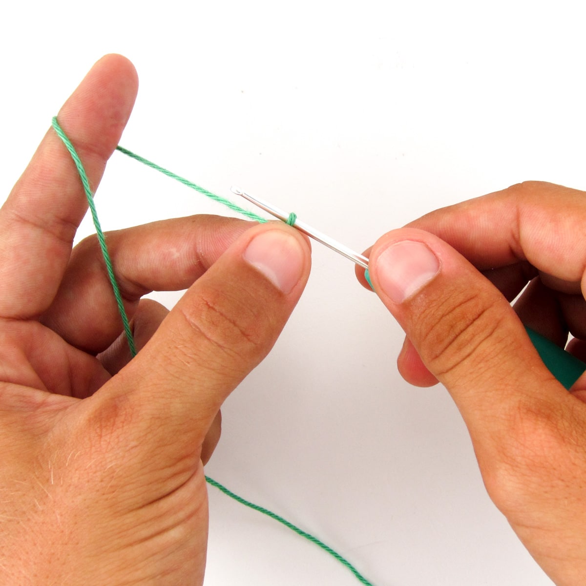 How to Hold a Crochet Hook and Yarn - Off the Beaten Hook