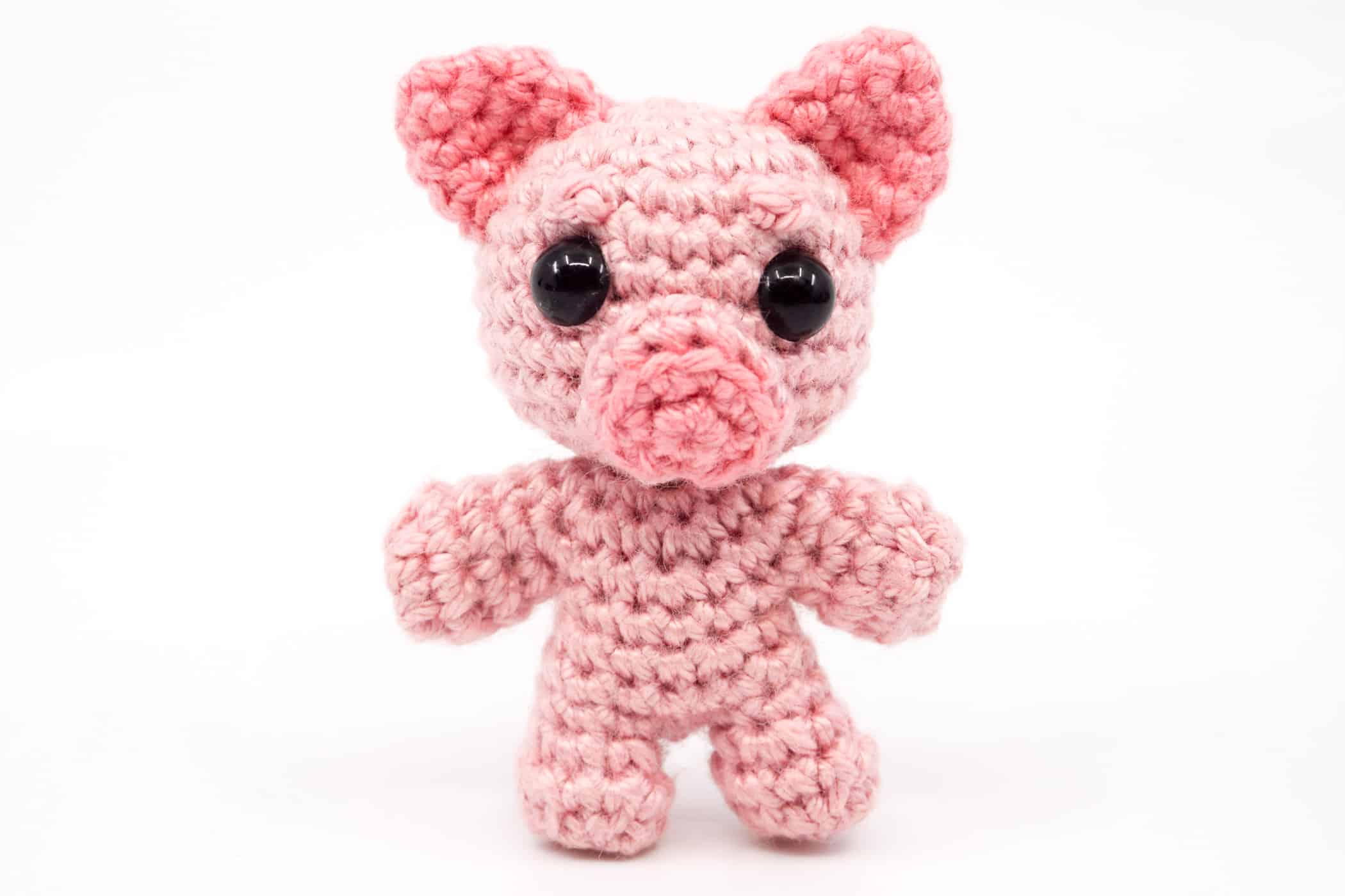 Free Pig Crochet Pattern Mini Noso Supergurumi