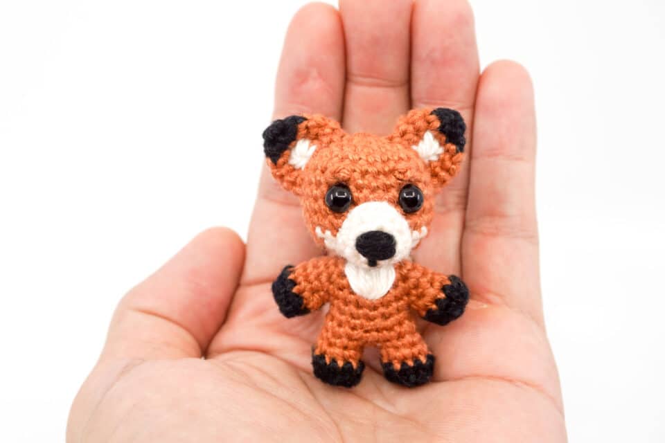 Free Fox Crochet Pattern - Mini Noso | Supergurumi
