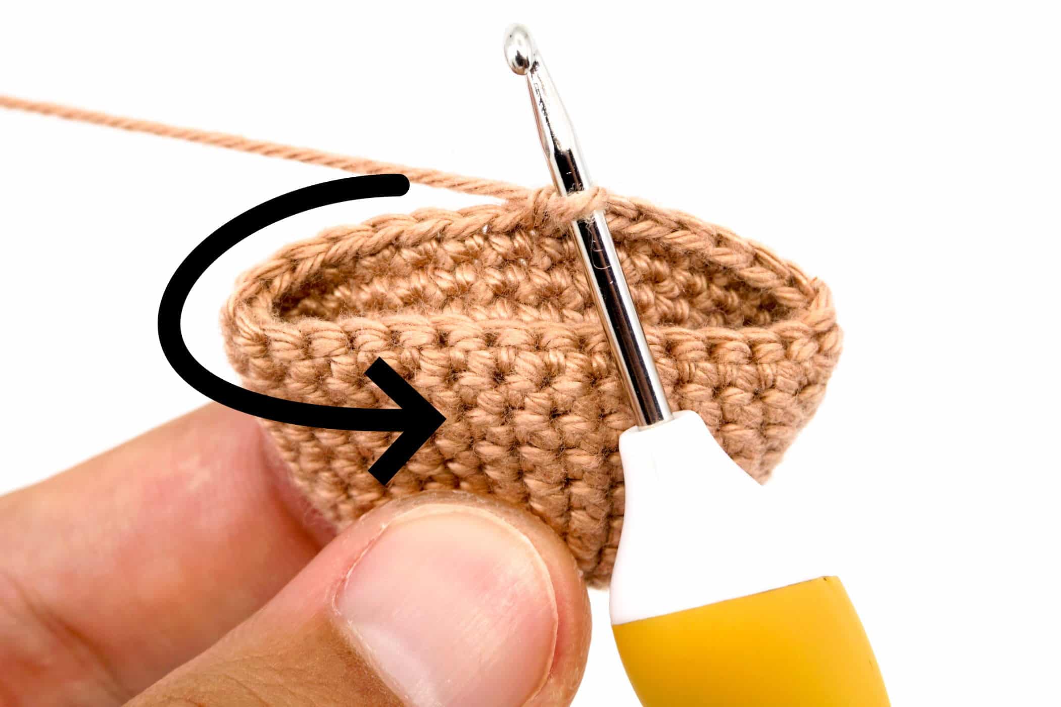 The Right Side when Crocheting Amigurumi