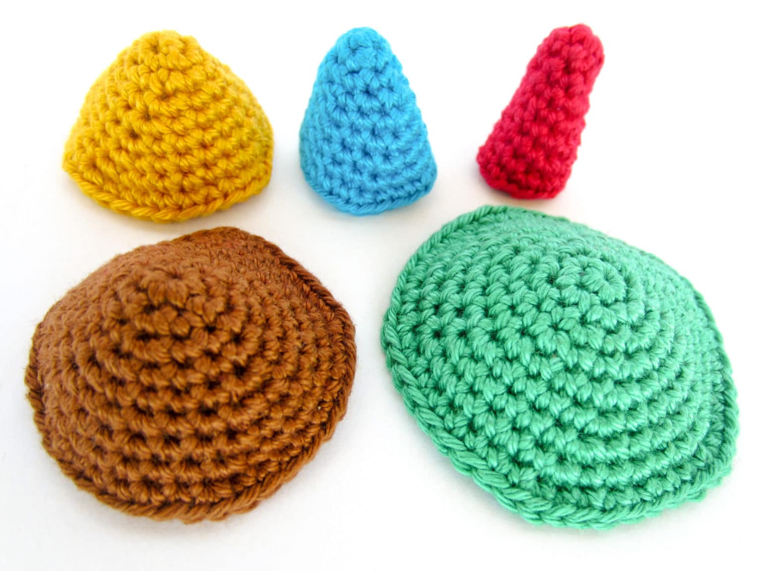How to Crochet Cones in Spiral Rounds Supergurumi