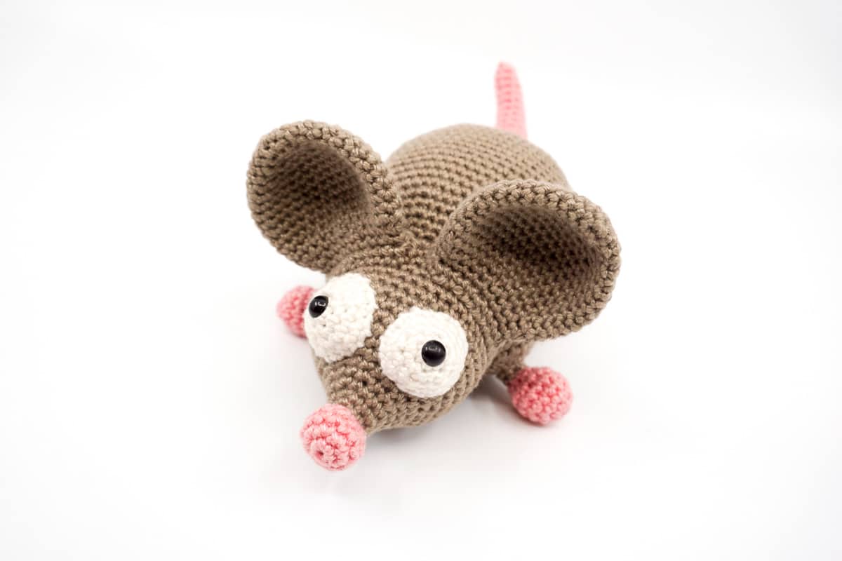 Patron de Crochet Raton Amigurumi El Raton Gordito Supergurumi