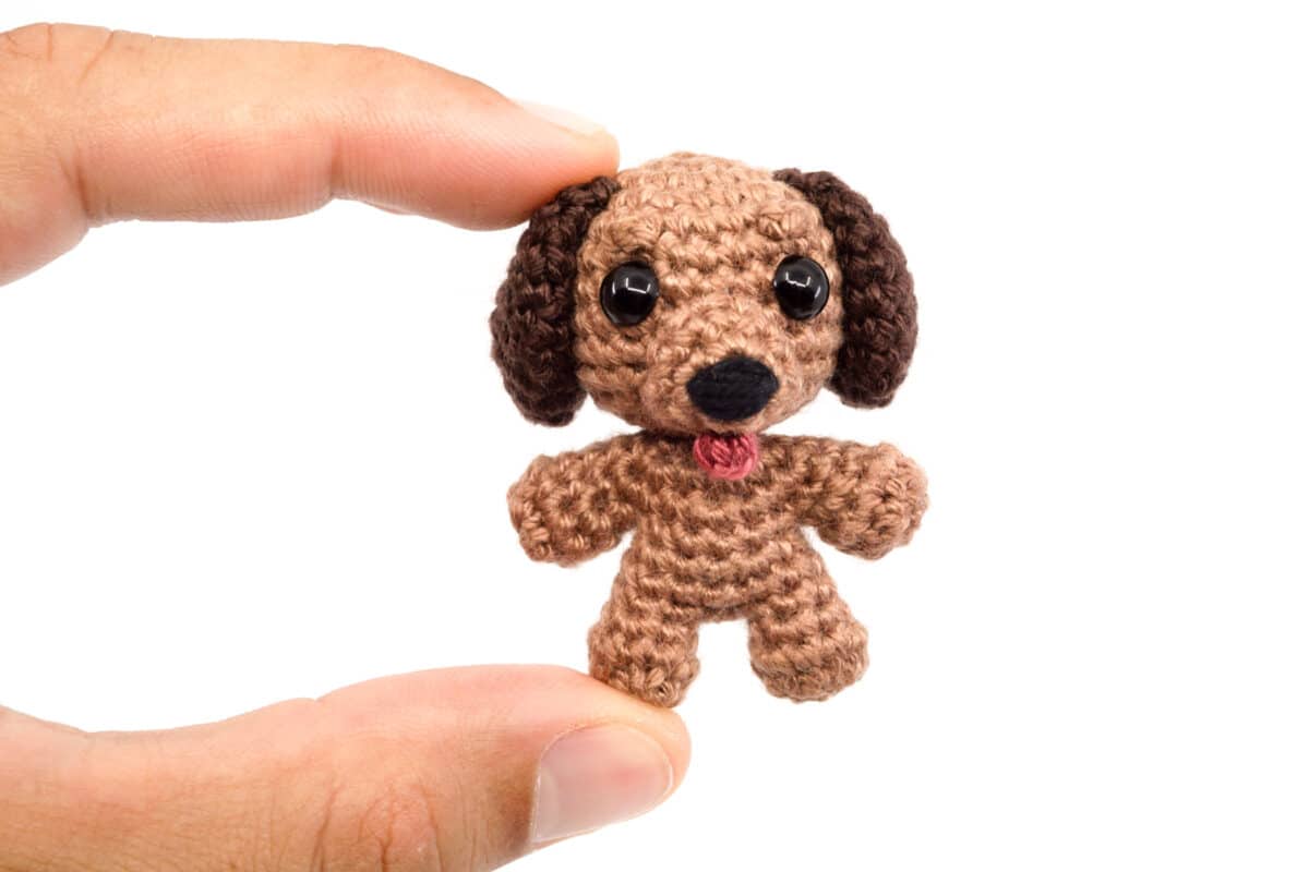 Patron Chien au Crochet - Mini Noso | Supergurumi